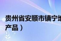 贵州省安顺市镇宁地图（安顺镇宁县地理标志产品）