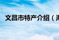 文昌市特产介绍（海南省文昌市特产大全）