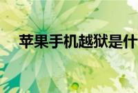 苹果手机越狱是什么（越狱有什么好处）