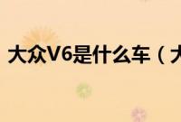 大众V6是什么车（大众SUV带V6是哪款车）