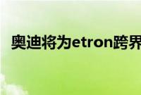 奥迪将为etron跨界车买家提供电动踏板车