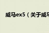 威马ex5（关于威马ex5的基本详情介绍）