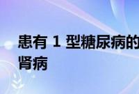 患有 1 型糖尿病的非洲裔加勒比人更容易患肾病