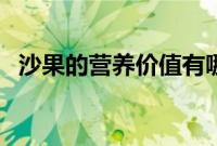 沙果的营养价值有哪些（沙果的营养价值）