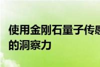 使用金刚石量子传感器对二维磁体的前所未有的洞察力