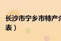 长沙市宁乡市特产介绍（长沙市宁乡市特产列表）