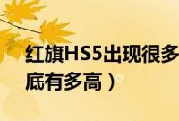 红旗HS5出现很多故障（红旗HS5故障率到底有多高）