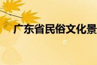 广东省民俗文化景点（广东省民俗文化）