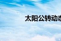 太阳公转动态图（太阳公转）