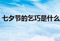 七夕节的乞巧是什么意思（七夕又叫乞巧节）