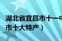 湖北省宜昌市十一中学官网网址（湖北省宜昌市十大特产）