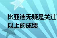 比亚迪无疑是关注高最高的车企月销20万辆以上的成绩