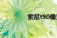 索尼t90像素（sonyt90）