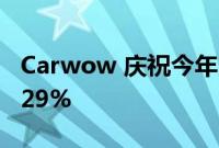 Carwow 庆祝今年以来购车者注册量增长了 29%