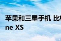 苹果和三星手机 比较了Galaxy S系列和iPhone XS