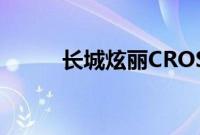 长城炫丽CROSS新车型基础信息