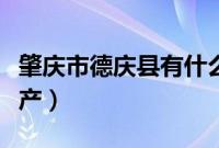 肇庆市德庆县有什么特产（肇庆德庆县十大特产）