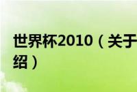 世界杯2010（关于世界杯2010的基本详情介绍）