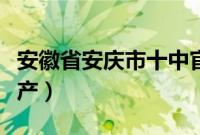 安徽省安庆市十中官网（安徽省安庆市十大特产）