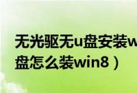 无光驱无u盘安装win8系统方法（无光驱无u盘怎么装win8）