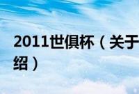 2011世俱杯（关于2011世俱杯的基本详情介绍）