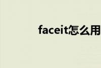 faceit怎么用（faceit是什么）