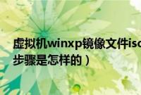 虚拟机winxp镜像文件iso下载（u盘winxp.iso精简版安装步骤是怎样的）