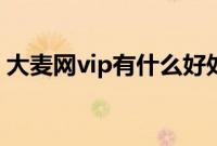 大麦网vip有什么好处（大麦网vip有什么用）