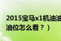 2015宝马x1机油油位怎么看（宝马x1机油的油位怎么看？）