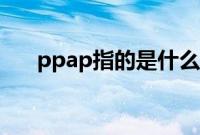 ppap指的是什么（ppap是什么进程）