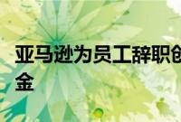 亚马逊为员工辞职创办自己的快递公司提供资金