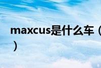 maxcus是什么车（maxus是什么车的车标？）