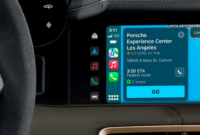 保时捷 Taycan 通过 CarPlay 更新获得 Apple Maps EV 路线