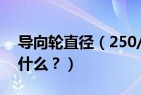 导向轮直径（250/75/82橡胶导向轮规格是什么？）