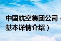 中国航空集团公司（关于中国航空集团公司的基本详情介绍）