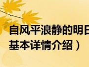 自风平浪静的明日（关于自风平浪静的明日的基本详情介绍）