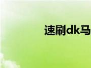 速刷dk马bug（dk马bug）