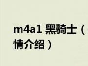 m4a1 黑骑士（关于m4a1 黑骑士的基本详情介绍）