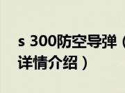 s 300防空导弹（关于s 300防空导弹的基本详情介绍）