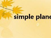 simple plane官网（simple plan）