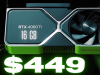 NVIDIA GeForce RTX 4060 Ti 16 GB 显卡现已上市 售价 449 美元