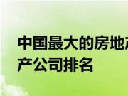 中国最大的房地产公司是哪一家 中国前十房产公司排名