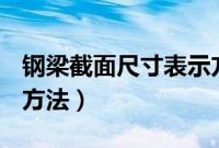 钢梁截面尺寸表示方法B（钢梁截面尺寸表示方法）