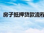 房子抵押贷款流程？银行房子抵押贷款流程