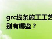 grc线条施工工艺有哪些？GRC和EPS线条区别有哪些？