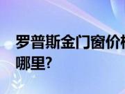 罗普斯金门窗价格是多少?罗普斯金门窗好在哪里?