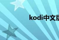 kodi中文版（kodi中文）