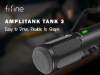 FIFINE AMPLITANK TANK 3 单动圈 USB/XLR 麦克风在印度推出