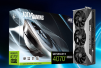 ZOTAC GeForce RTX 4070 Ti SUPER SOLID 配备 AD102 GPU