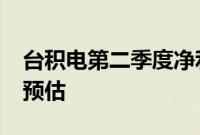 台积电第二季度净利润2478亿元台币，超过预估